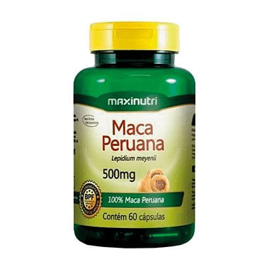 Maca Peruana 500mg 60Cápsulas - Maxinutri