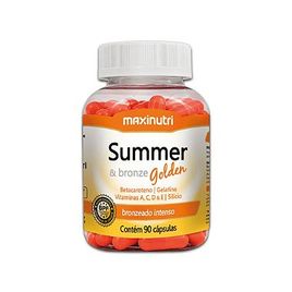 Summer & Bronze Golden 90 Cápsulas 6Mg Maxinutri