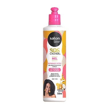 Ativador de Cachos SOS Cachos Mel Cachos Intensos 300ml Salon Line