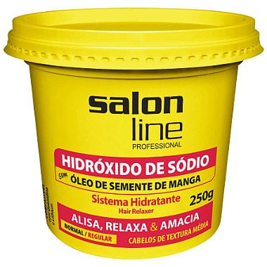Hidróxido De Sódio Óleo Semente De Manga Normal/Regular 250G Salon Line