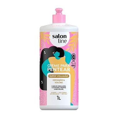 Creme Para Pentear Super Volumão 1L Salon Line