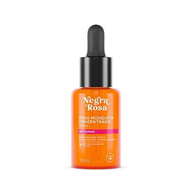 Óleo Rosa Mosqueta Facial Concentrado Negra Rosa 30ml- Farmax