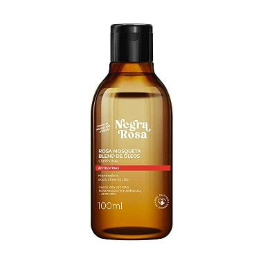Blend Corporal Negra Rosa Óleo De Rosa Mosqueta 100ml- Farmax