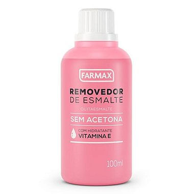 Removedor Sem Acetona 100Ml Farmax