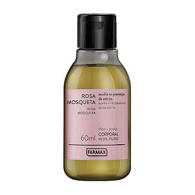 Óleo Rosa Mosqueta Puro Corporal Farmax 60Ml