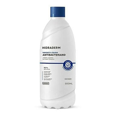 Sabonete Líquido Antibacteriano Hidraderm 500Ml - Farmax
