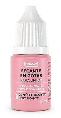 Secante em Gotas para unhas 10ml Farmax