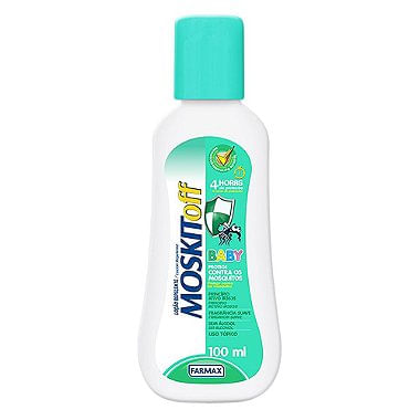 Repelente Moskitoff Loção Kids 100Ml Farmax