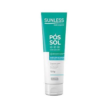 Loção Pos Sol 120g Sunless Farmax
