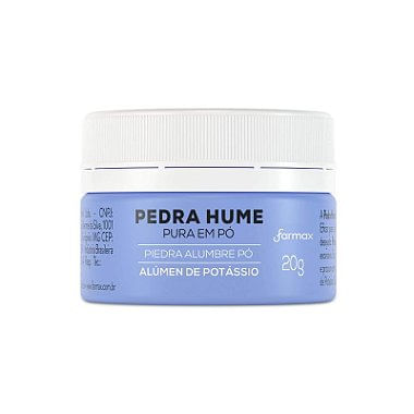 Pedra Hume Pura Po 20G Farmax