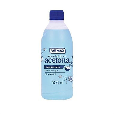 Acetona Sol 500 Ml Farmax