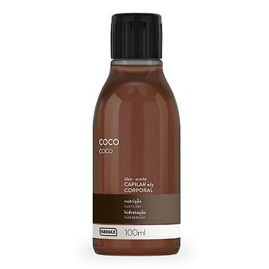Óleo De Coco Capilar E Corporal 100Ml Farmax