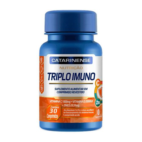 Triplo Imuno Vitamina C D + Zinco Catarinense