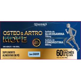 Osteo Move Condroitina Glucosamina 60 Sachês - PREVENT