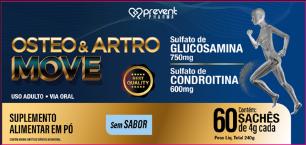 Osteo Move Condroitina Glucosamina 60 Sachês - PREVENT