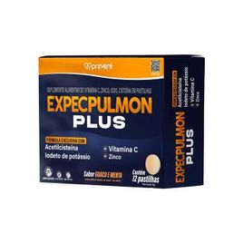 Expec Pulmon Plus 12 Pastilhas Sabor Guaco e Menta- PREVENT
