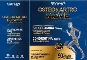 Osteo Move Glucosamina 750mg Condroitina 600mg 90cp- PREVENT