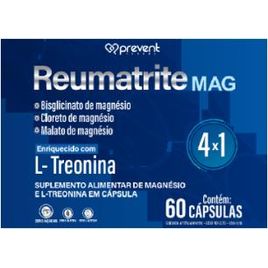 Magnésio 4x1 Cloreto De Magnésio 60 cápsulas - PREVENT
