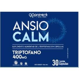 Ansio Calm L-Triptofano 400MG 30 cápsulas - PREVENT