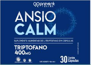 Ansio Calm L-Triptofano 400MG 30 cápsulas - PREVENT