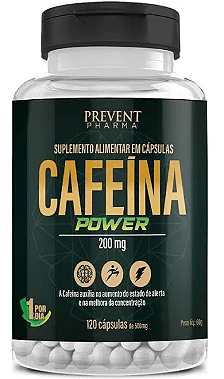 Cafeína Power: 200mg- 150 mg Prevent