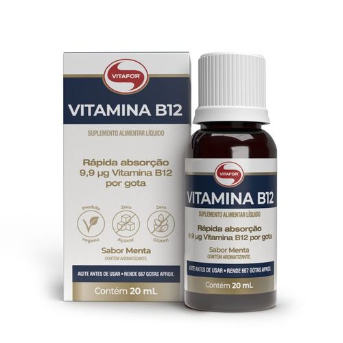 Vitamina B12 20ml - Vitafor