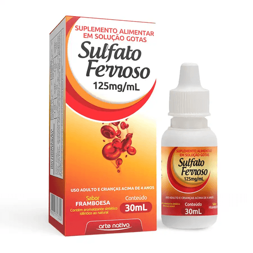 Sulfato Ferroso Gts 30 Ml Arte Nativa