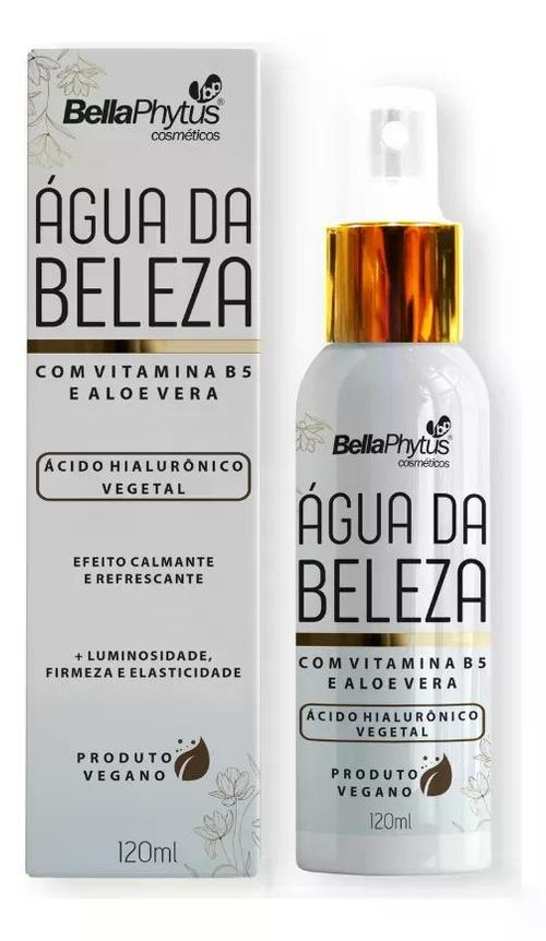 Água da Beleza Bruma Spray Facial 120ml - BELLAPHYTUS