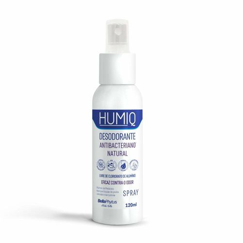 Desodorante Spray Antibacteriano Natural Vegano Humiq 120ml - BELLAPHYTUS