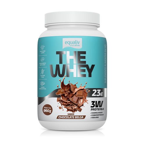 The Whey 3W Chocolate Belga Equaliv 960g