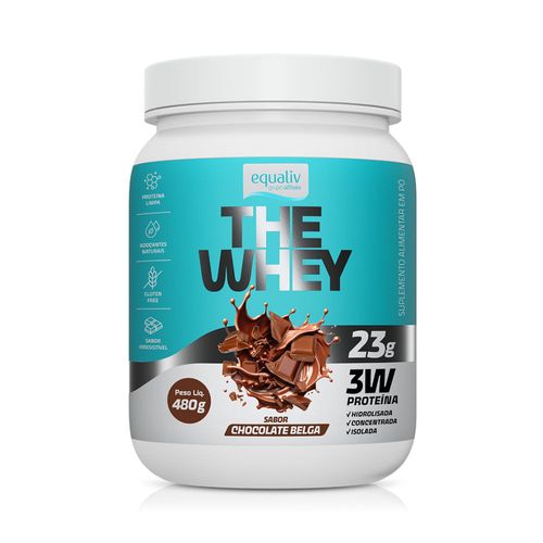 The Whey 3W Chocolate Belga Equaliv 480g