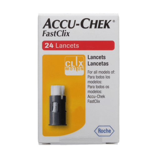 Accu-Chek Fastclix 24 Lancetas  Roche