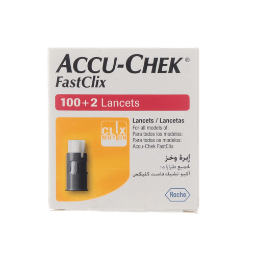 Accu-Chek Fastclix 102 Lancetas Non-Eu Roche