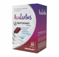Acalentus L – Triptofano 250mg 60 Cápsulas Maxinutri