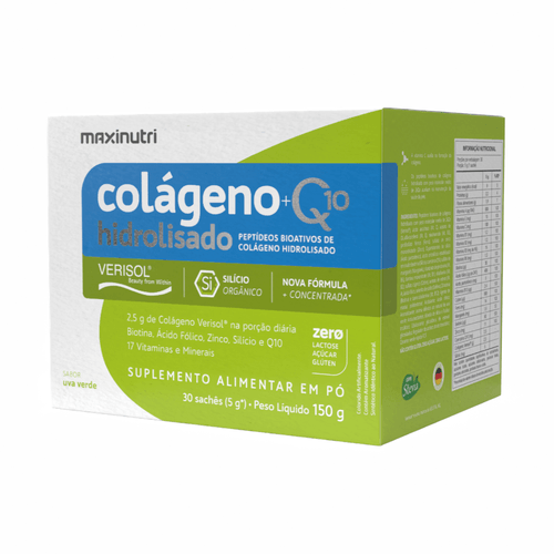 Colágeno Hidrolisado Verisol Uva Verde 30x5 g -  Maxinutri