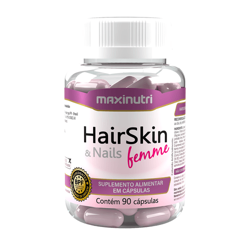 HairSkin & Nails Femme 90 Cápsulas Maxinutri