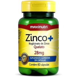 Zinco Complex 100% Idr 60 Cápsulas - Maxinutri