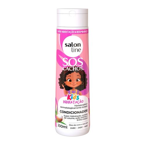 Condicionador SOS Cachos Kids Hidratação 300ml - Salon Line
