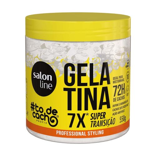 Gelatina Super Transição Salon Line To De Cachos 550G