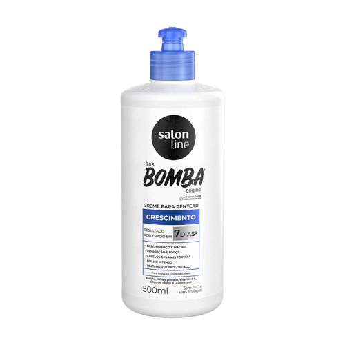 Creme para pentear SOS Bomba Original 500Ml - Salon Line