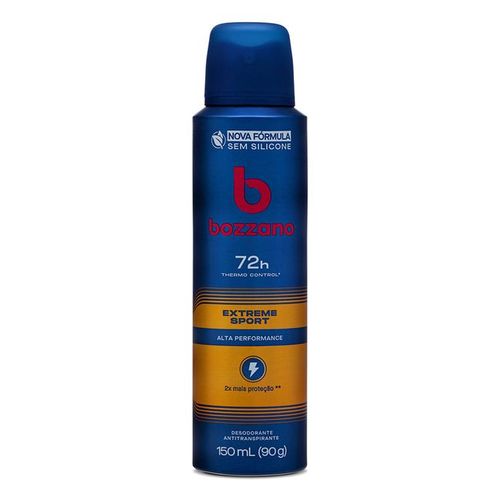 Desodorante Aerossol Antitranspirante Masculino Bozzano Extreme 150ml