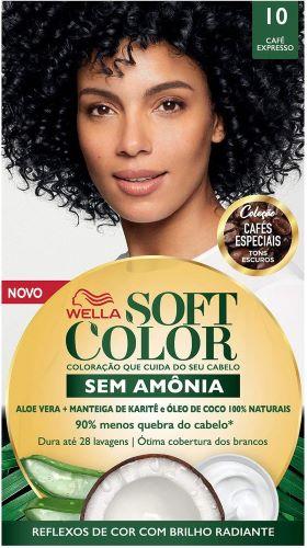 Tinta de Cabelo Soft Color Cafés Especiais Café Expresso 1.0