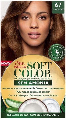 Tinta de Cabelo Soft Color Chocolate 67