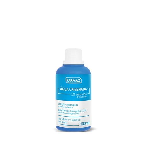 Água Oxigenada 10 Vol 100 Ml Farmax