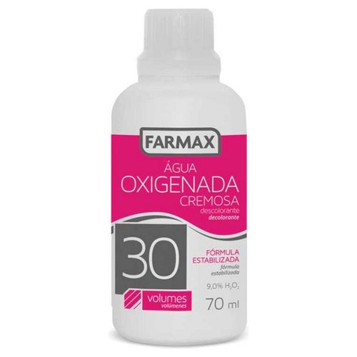 Água Oxigenada 30Vol Cremosa 70Ml Farmax