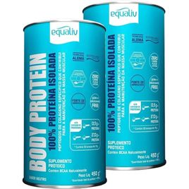 Kit 2 Body Protein Equaliv 450g Neutro