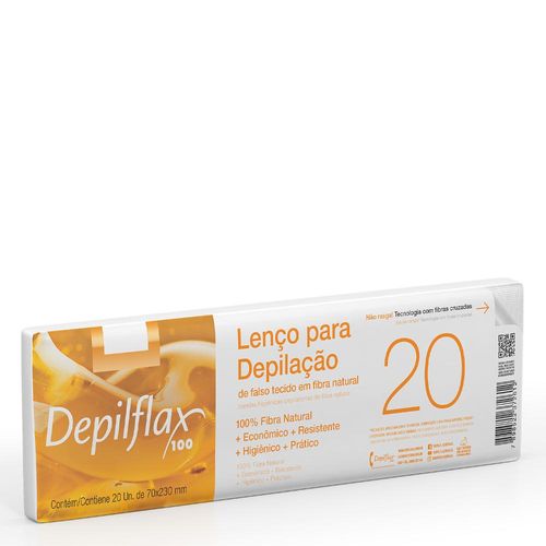 Lenço Depilatorio Depilflax   20Un