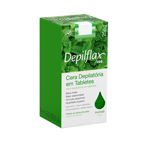Cera Quente Hortelã 250G Depilflax