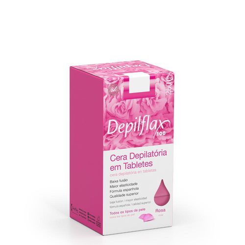 Cera Quente Rosa 250G Depilflax