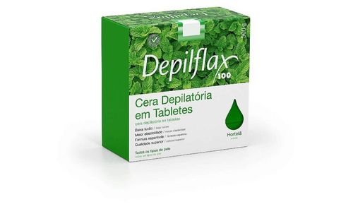 Cera Quente Hortelã 500G Depilflax